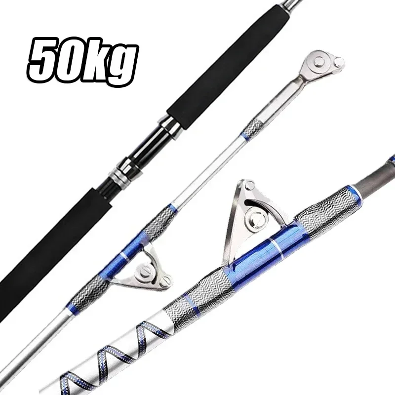 Fishing Rod Surf - 1.98M 2.1M น้ําเค็ม SPINNING เกมใหญ่ตกปลา Rod