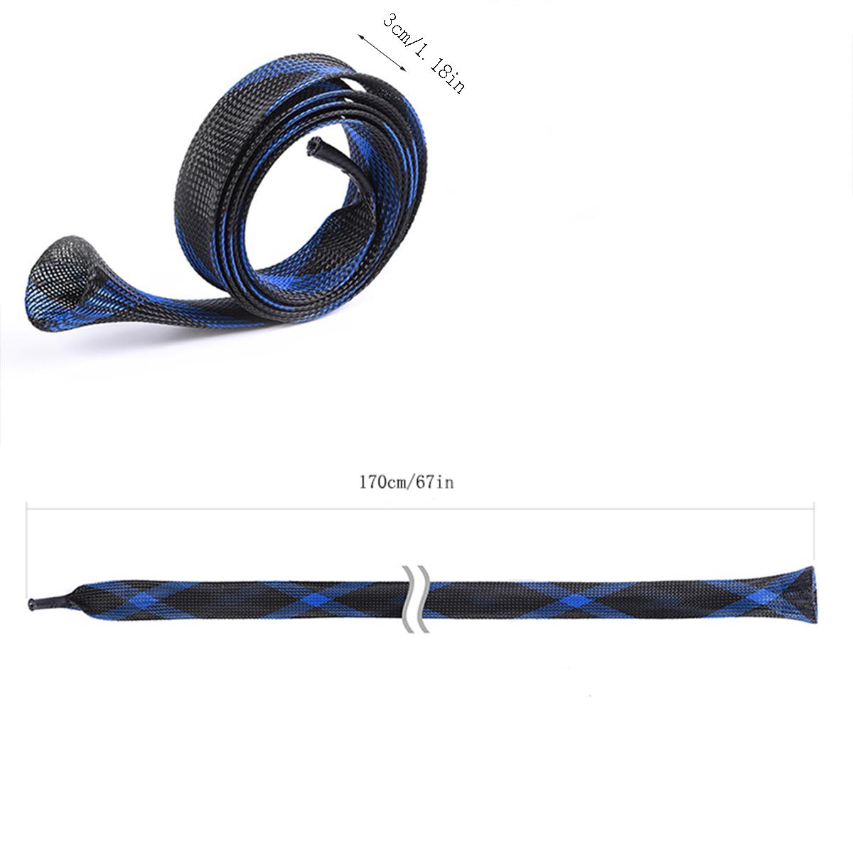 ปลอกหุ้มคันเบ็ดตกปลา ปลอกถักตา - Fishing Rod Casting บทวิจารณ์และราคา