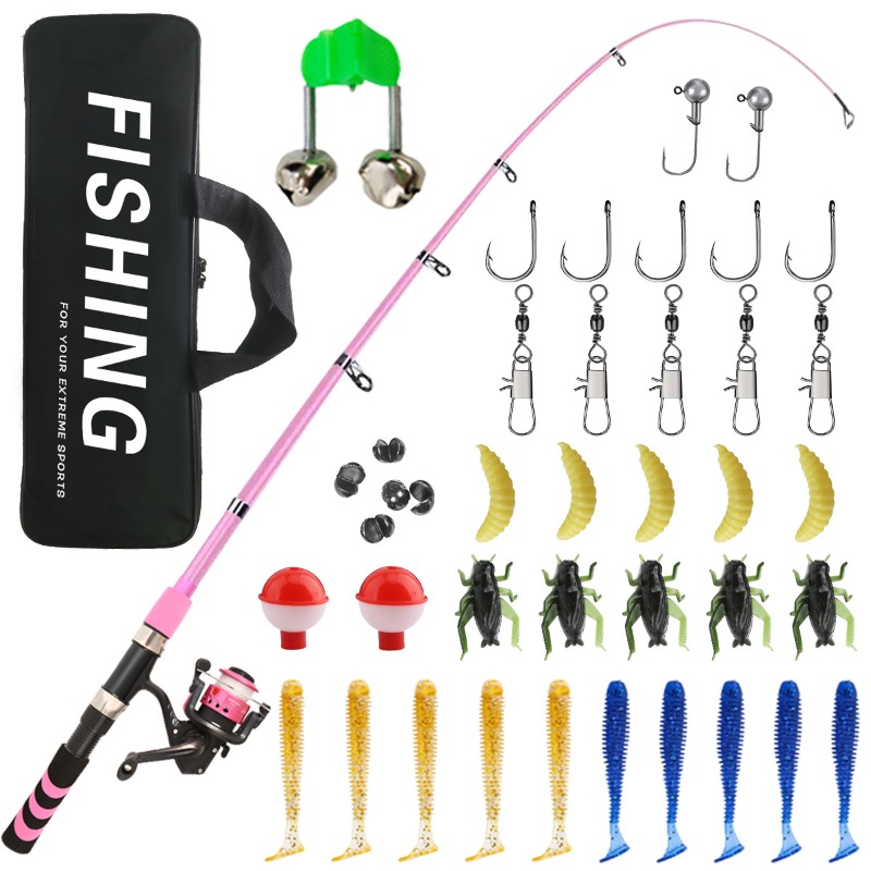 ชุดคันเบ็ดตกปลาสำหรับเด็กและผู - Fishing Rod Combo บทวิจารณ์และราคา
