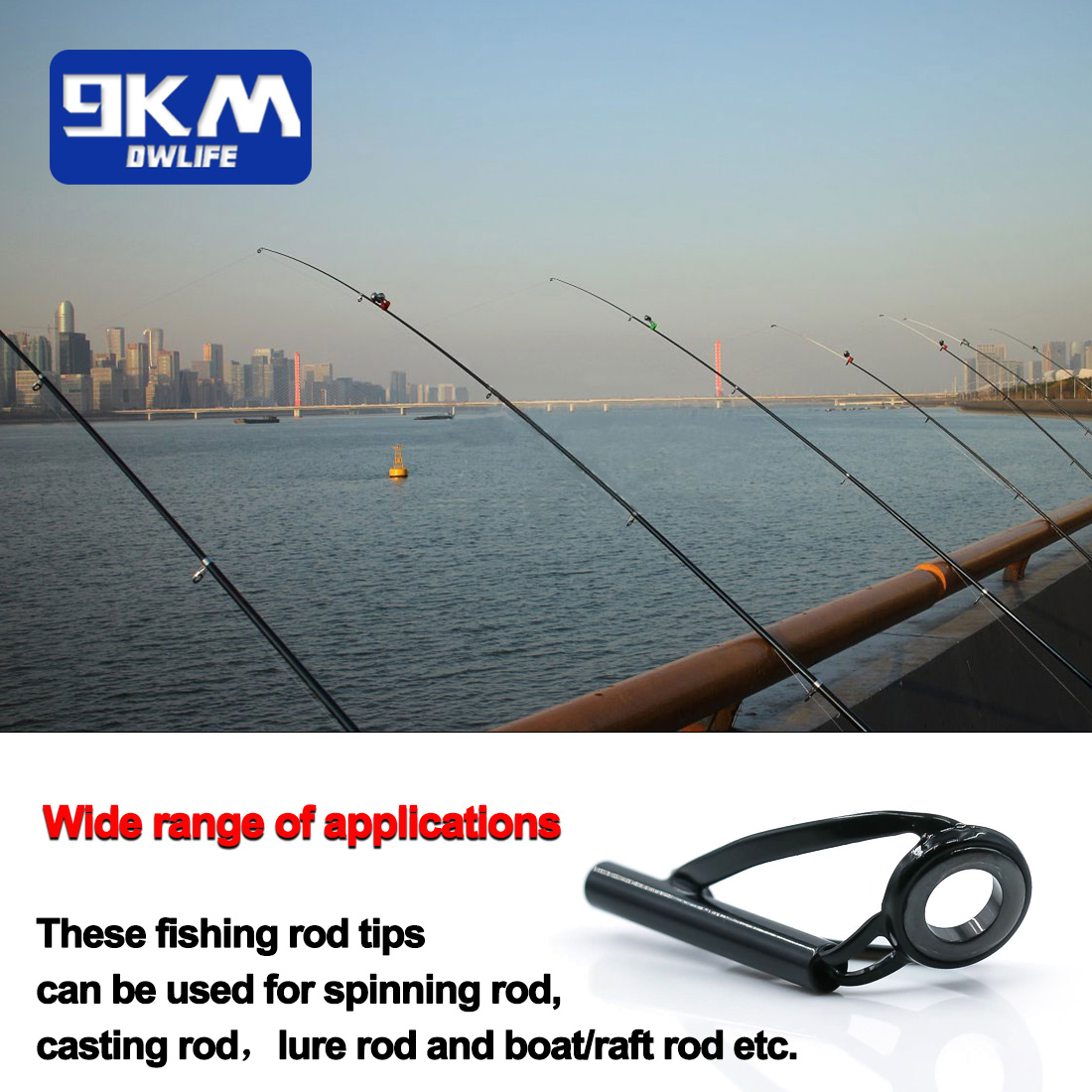 ชุดซ่อมปลายคันเบ็ดตกปลา ชุดเปล - Fishing Rod Tip Replacement บทวิจารณ์และราคา