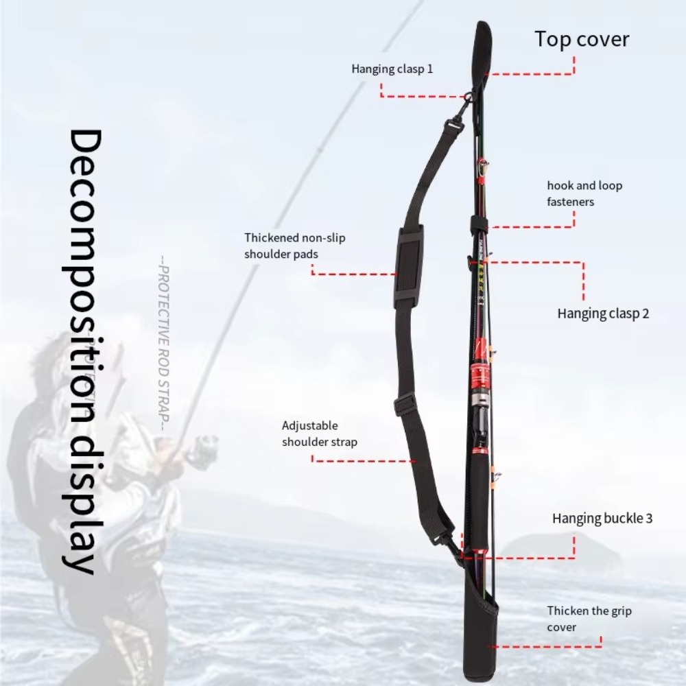 กระเป๋าเก็บคันเบ็ดแบบปรับได้ ส - Fishing Rod Combo บทวิจารณ์และราคา