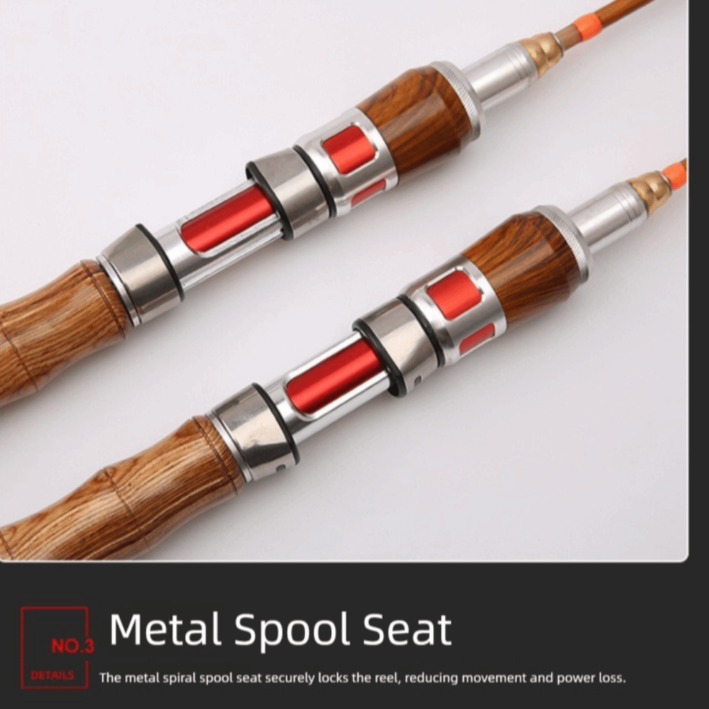 คันเบ็ดตกปลาแบบสปินนิ่ง 4 ท่อน - Fishing Rod Carbon Fiber บทวิจารณ์และราคา