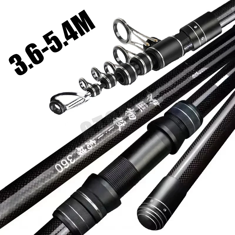 คันเบ็ดตกปลาแบบยืดหดได้ 3.6 ม. - Fishing Rod Surf บทวิจารณ์และราคา
