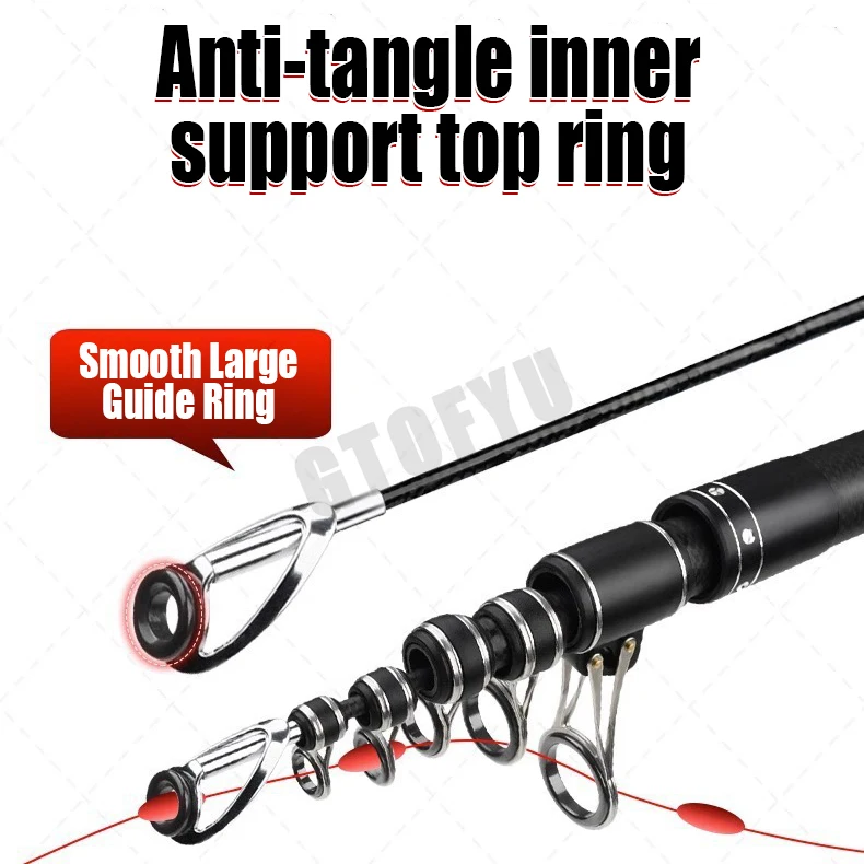 คันเบ็ดตกปลาแบบยืดหดได้ 3.6 ม. - Fishing Rod Surf บทวิจารณ์และราคา