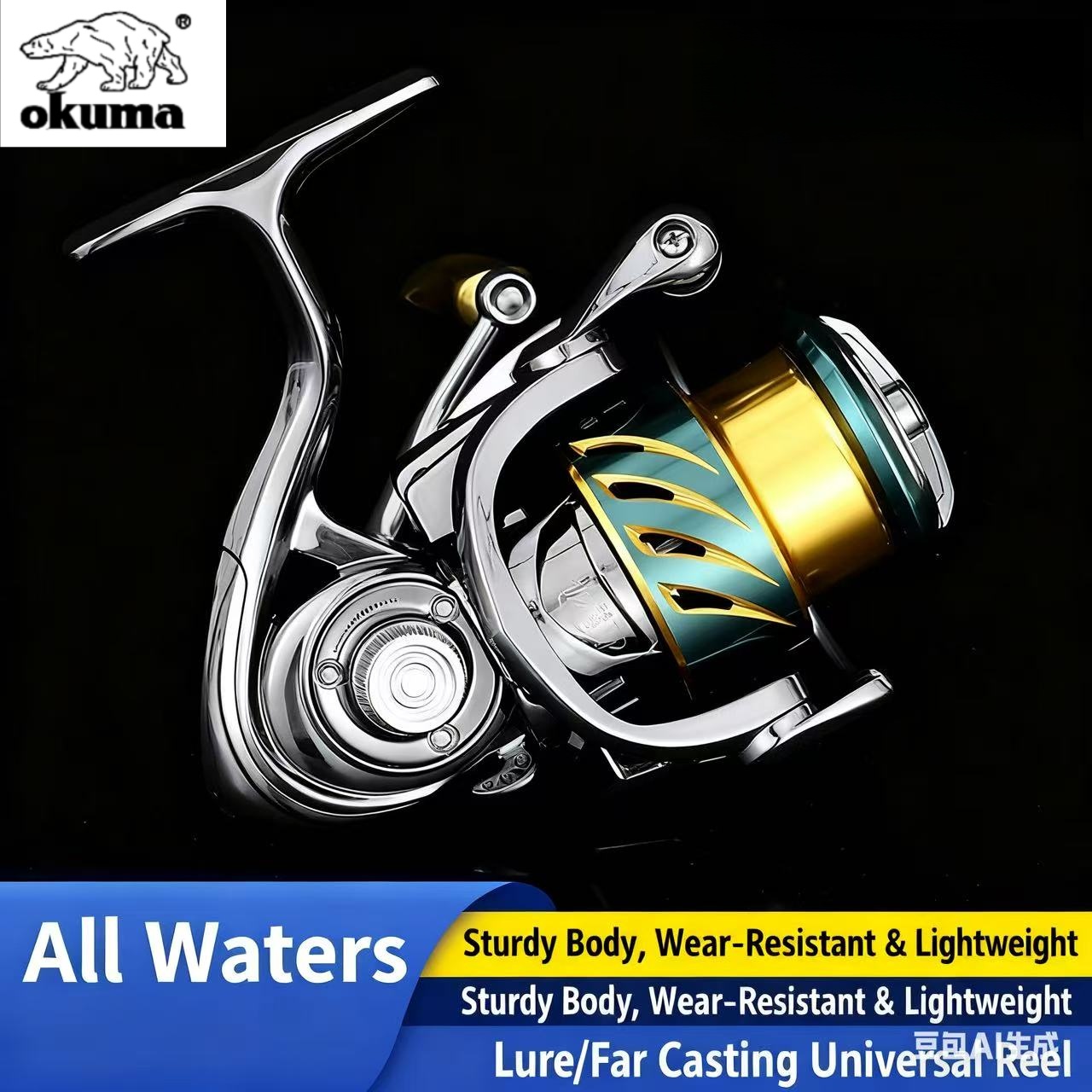 รอกตกปลาโอคุมะ รอกสปินนิ่ง รอก - Daiwa Reel Fuego บทวิจารณ์และราคา