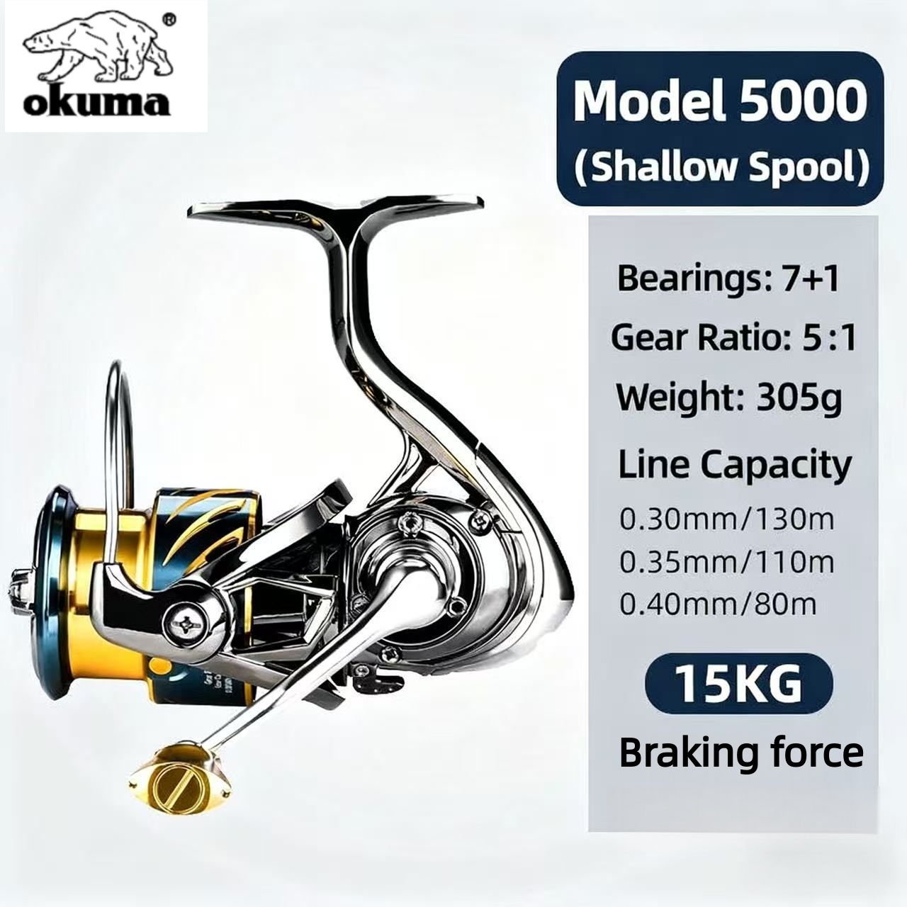 รอกตกปลาโอคุมะ รอกสปินนิ่ง รอก - Daiwa Reel Fuego บทวิจารณ์และราคา