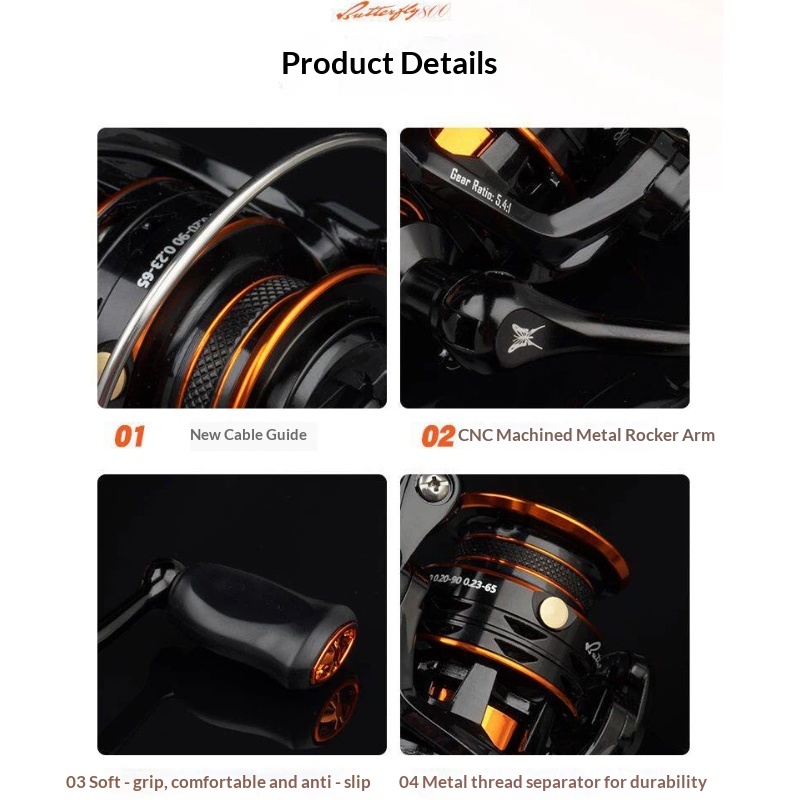 รอกตกปลาแบบ Butterfly Spinning - Abu Garcia Reel Revo บทวิจารณ์และราคา